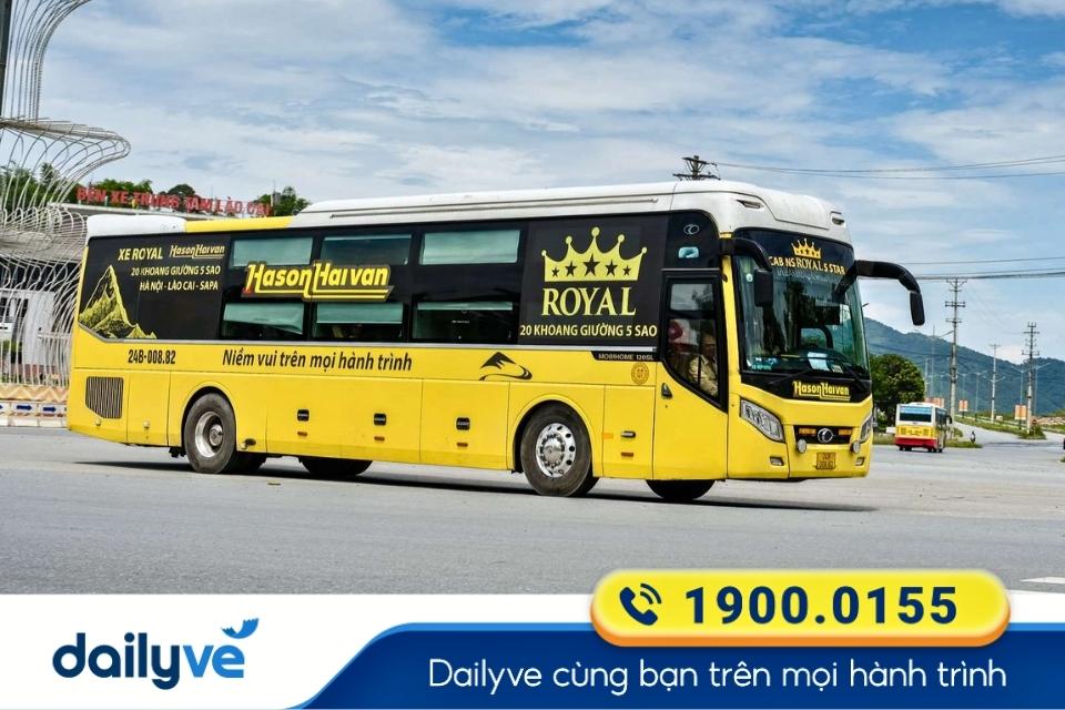 Nhà xe Hà Sơn (Vinh - Sapa) từ Vinh đi Lào Cai