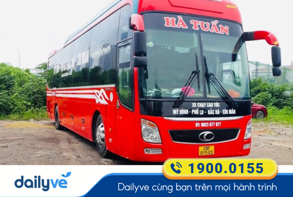 Nhà xe Hà Tuấn từ Xín Mần đi Bến xe Mỹ Đình