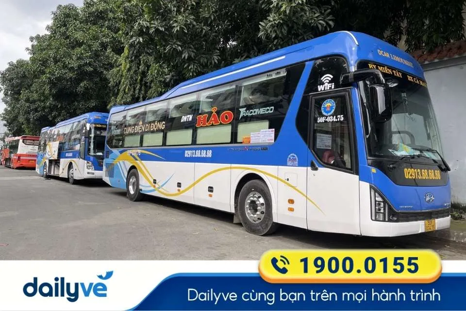 Nhà xe Hảo từ Hòa Bình đi Sài Gòn