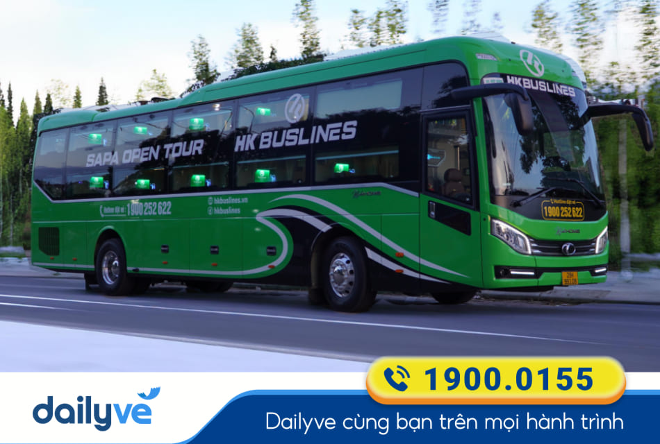 Nhà xe HK Buslines từ Hạ Long đi Ninh Bình