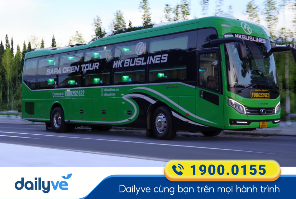 Nhà xe HK Buslines từ Lào Cai đi Nghệ An