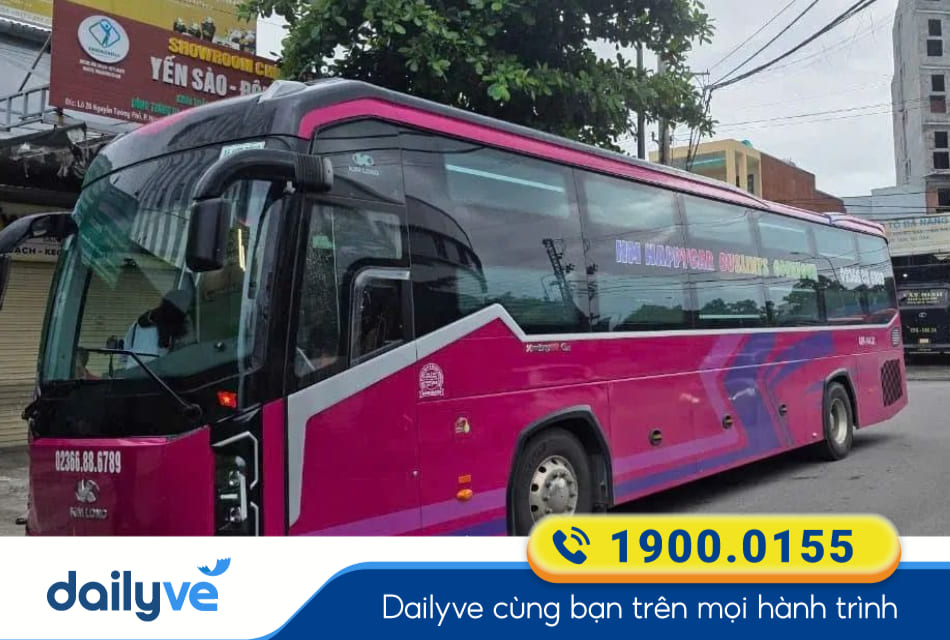 Nhà xe HM Happycar từ Huế đi Quảng Nam