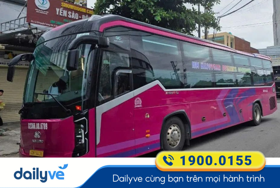 Nhà xe HM Happycar từ Nha Trang đi Quảng Trị