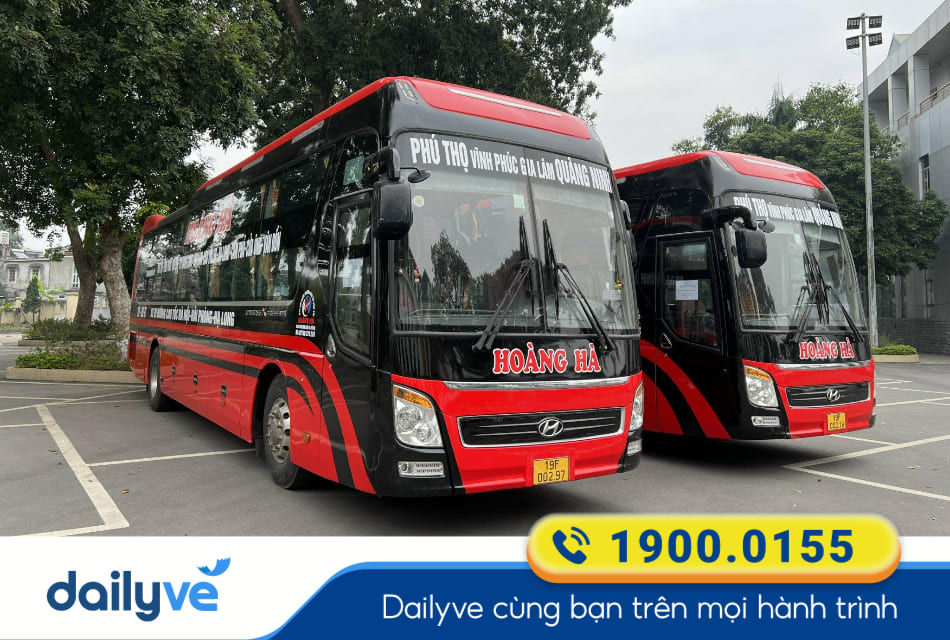 Nhà xe Hoàng Hà (Phú Thọ) từ Hà Nội đi Lê Chân