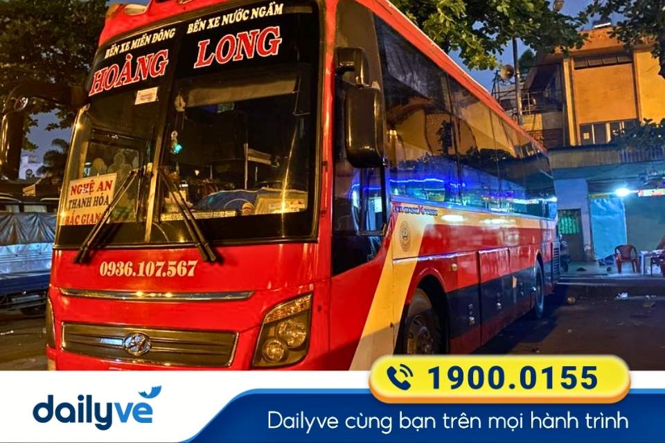 Nhà xe Hoàng Long (Bắc - Trung - Nam) từ Sài Gòn đi Ninh Bình