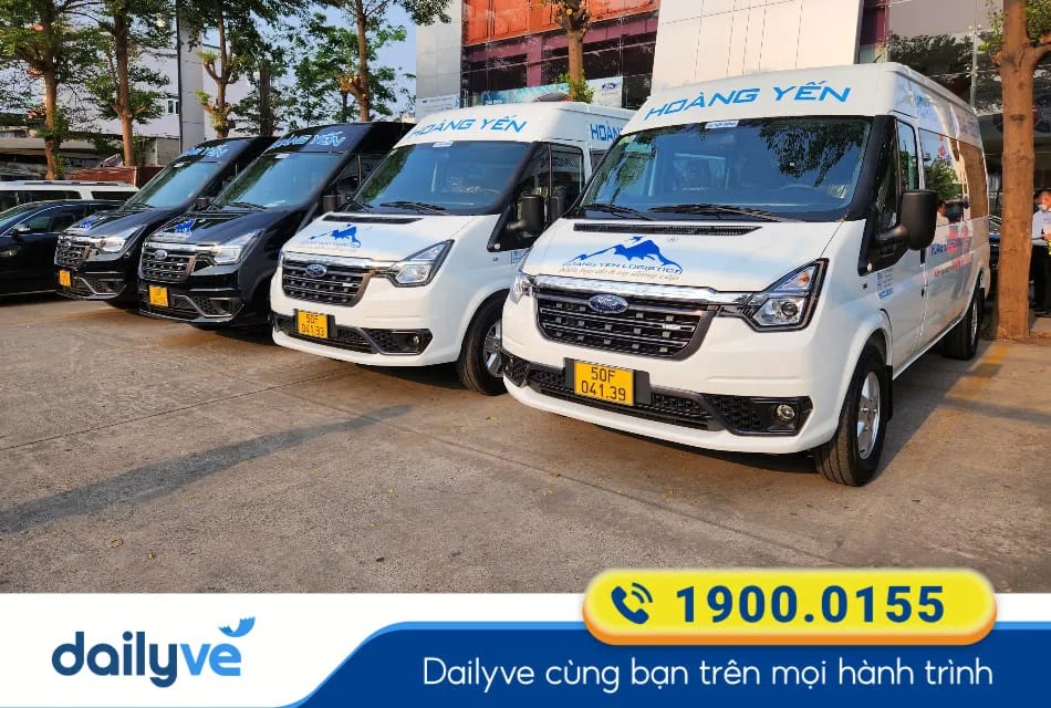 Nhà xe Hoàng Yến Logistics từ Bình Long đi Sài Gòn