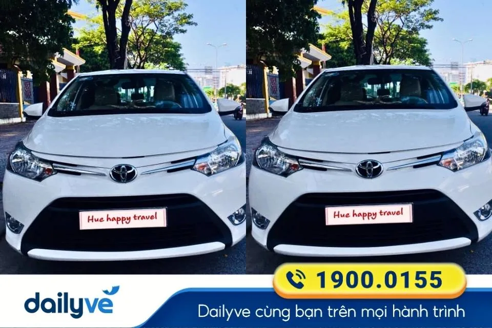 Nhà xe Hue Happy Travel từ Quảng Nam đi Huế