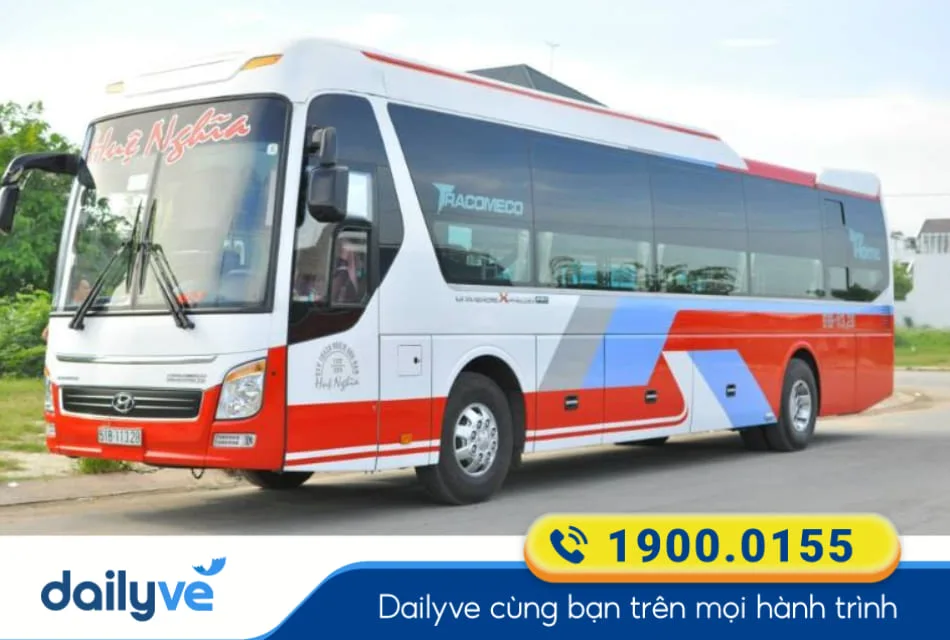 Nhà xe Huệ Nghĩa từ Hà Tiên đi Bình Dương