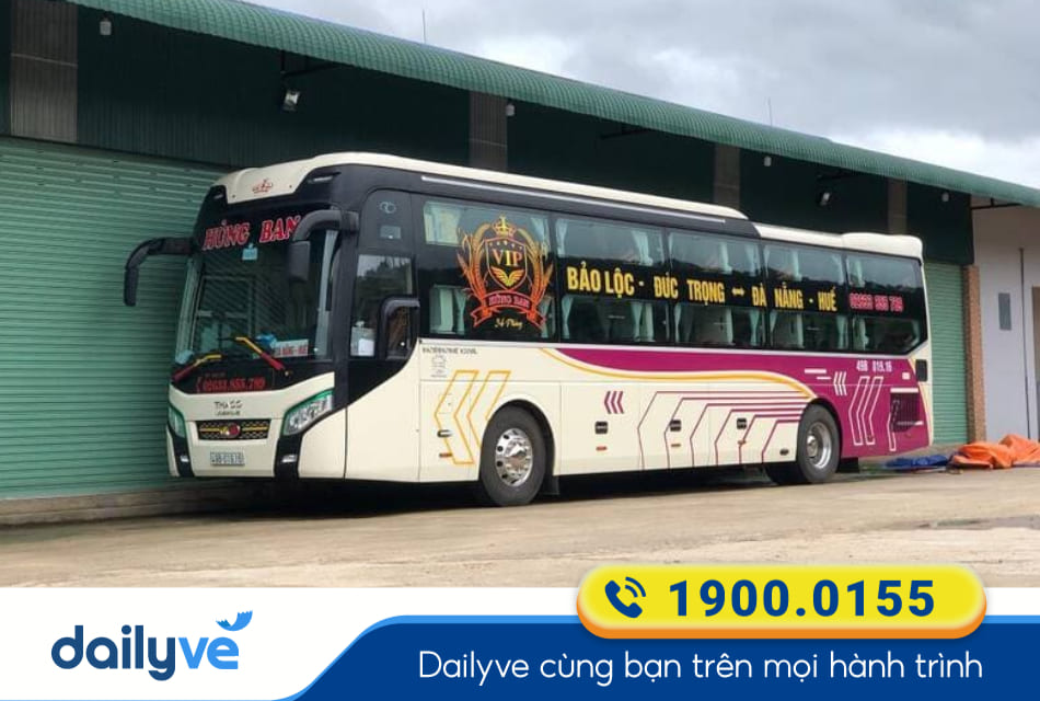 Nhà xe Hùng Ban từ Đà Lạt đi Bình Định