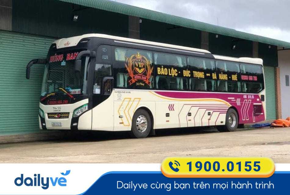 Nhà xe Hùng Ban từ Nha Trang đi Bảo Lộc