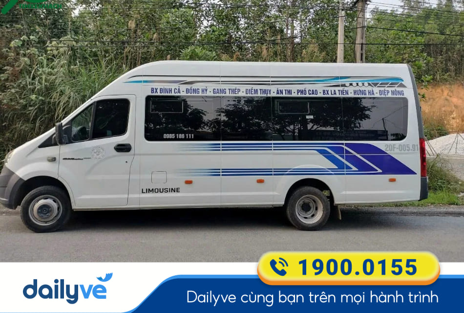 Nhà xe Khánh Hương từ Thái Nguyên đi Đông Hưng