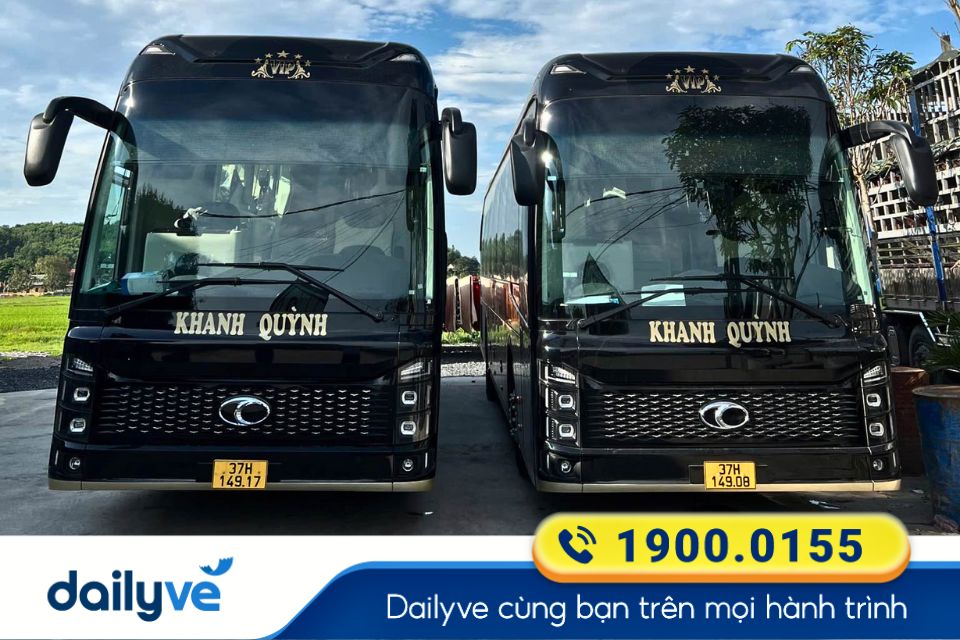 Nhà xe Khanh Quỳnh chạy tuyến Huế - Hà Tĩnh