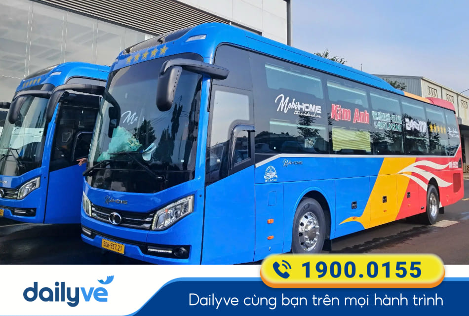 Nhà xe Kim Anh từ Bình Định đi Đà Nẵng