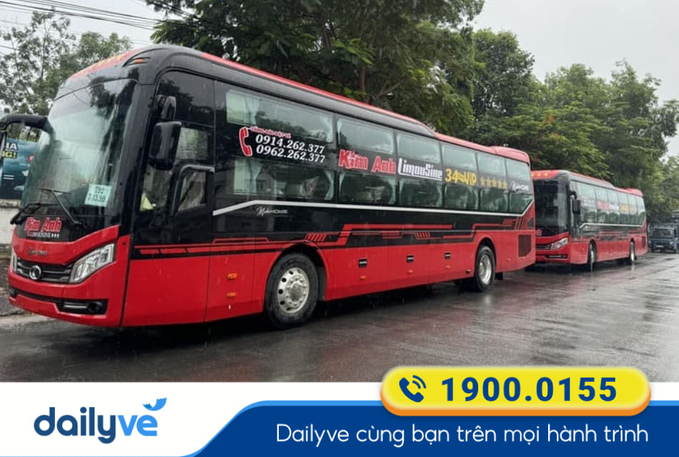 Nhà xe Kim Anh (Kon Tum) từ Nha Trang đi An Khê