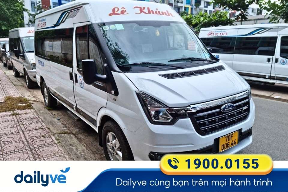 Nhà xe Lê Khánh từ Trảng Bàng đi Bến xe An Sương