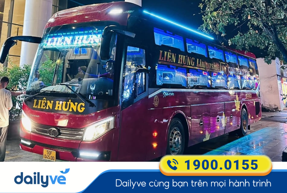 Nhà xe Liên Hưng từ Bến xe Miền Tây đi Phan Thiết