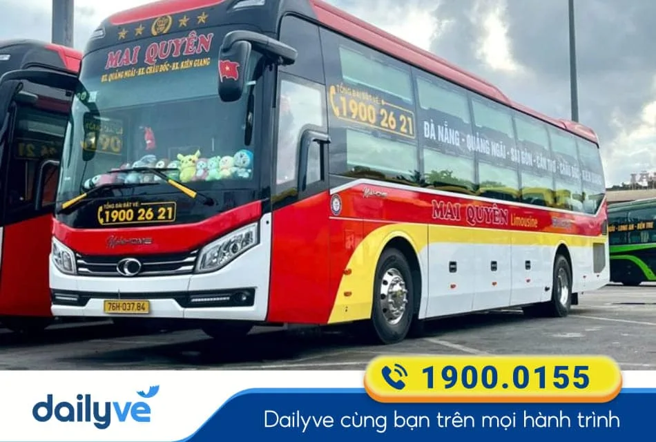 Nhà xe Mai Quyên từ Chợ Mới đi Sài Gòn