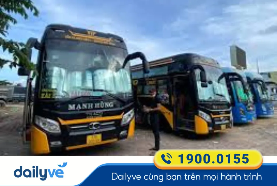 Nhà xe Mạnh Hùng từ Cần Thơ đi Phan Rang