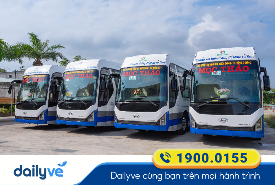 Nhà xe Mộc Thảo từ Đà Lạt đi Bình Định