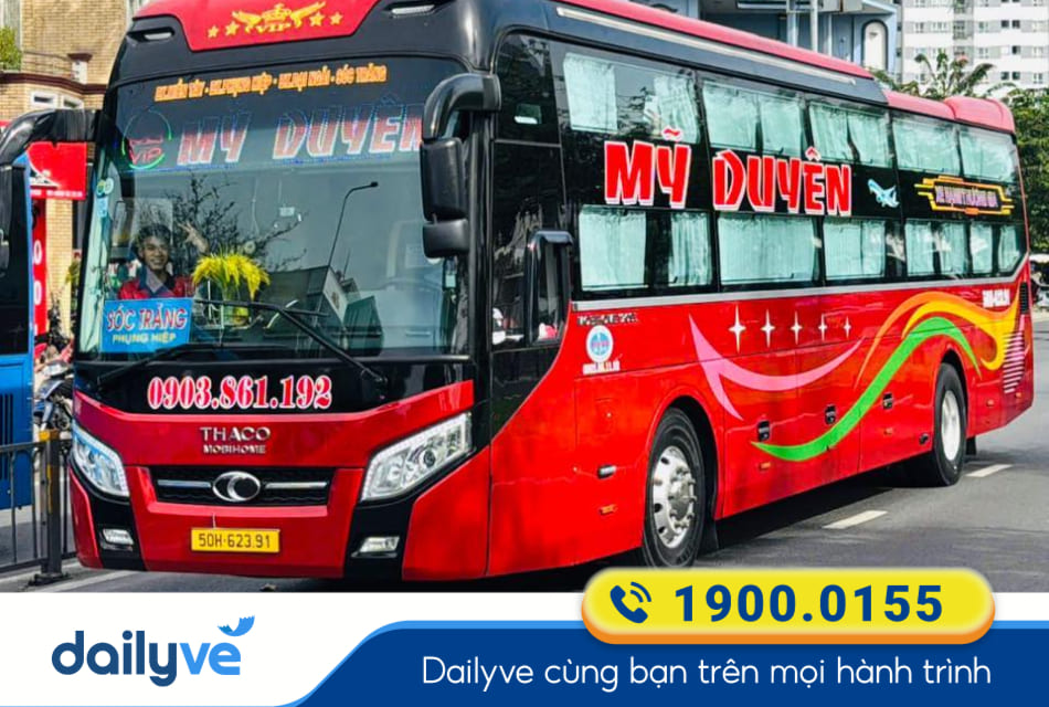 Nhà xe Mỹ Duyên từ Cần Thơ đi Bến xe Miền Đông