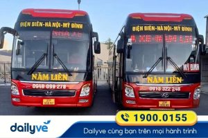 Nhà xe Năm Liên từ Bến xe Mỹ Đình đi Điện Biên Phủ