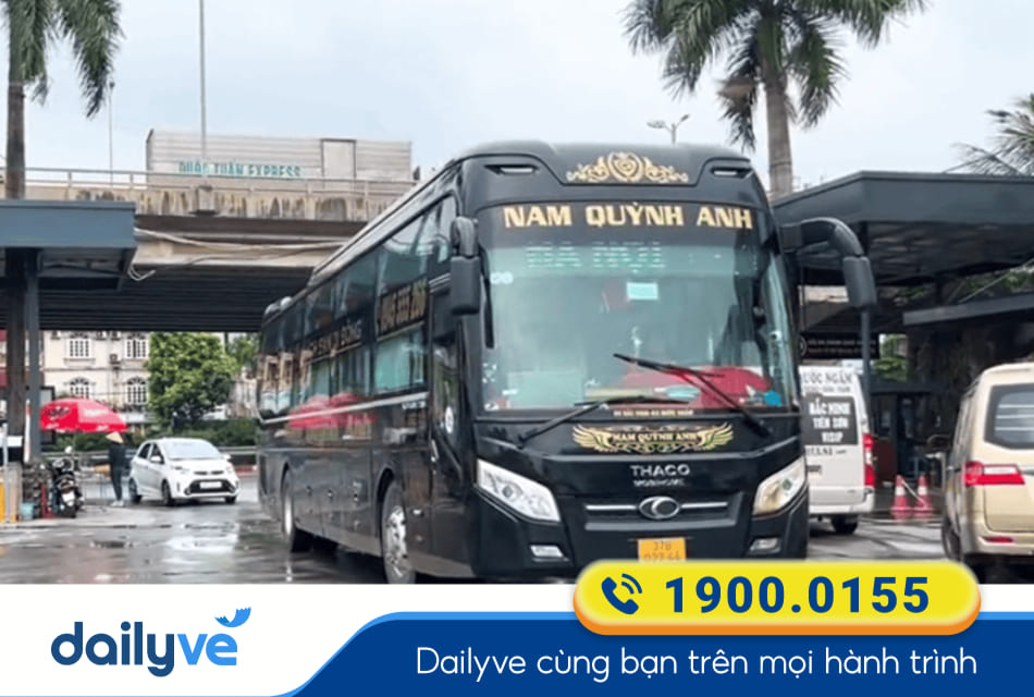 Nhà xe Nam Quỳnh Anh từ Sân bay Nội Bài đi Vinh