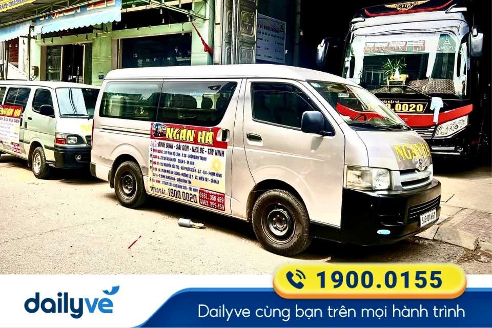 Nhà xe Ngàn Hà (Bình Định) từ Hoài Nhơn đi Nha Trang