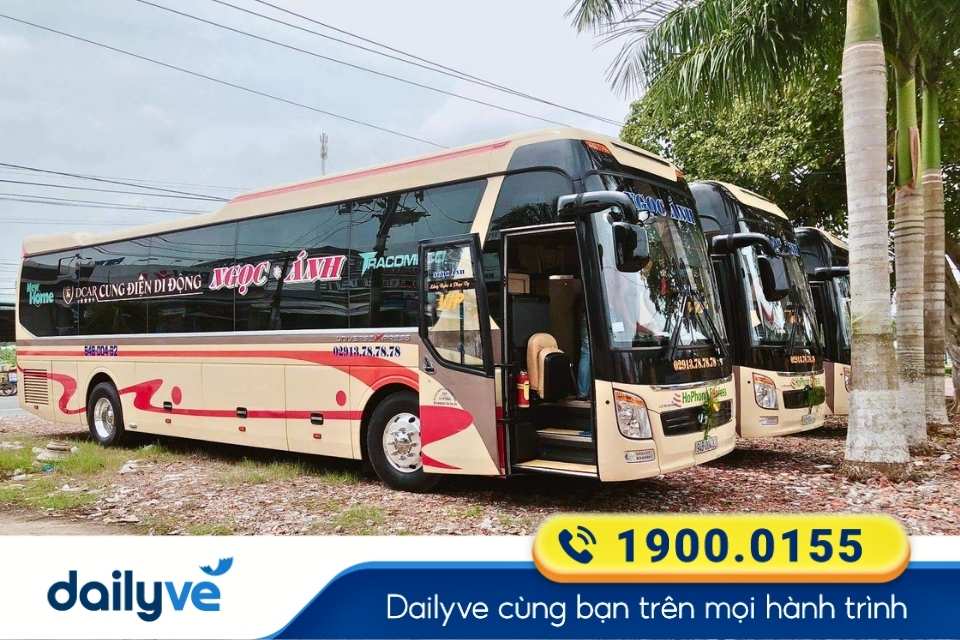 Nhà xe Ngọc Ánh (Sài Gòn) từ Cà Mau đi Tiền Giang