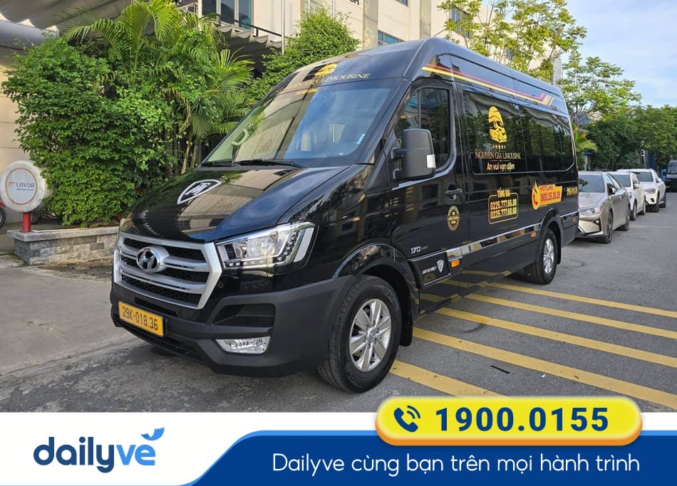 Nhà xe Nguyễn Gia Limousine từ Bến xe Nước Ngầm đi Hồng Bàng