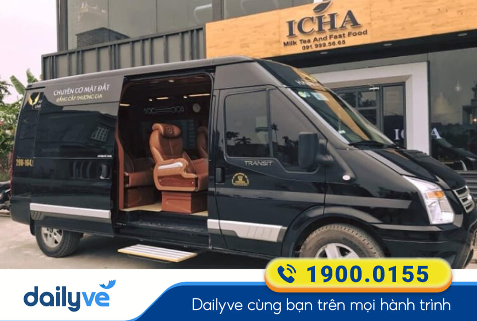 Nhà xe Nhật Nam Limousine từ Long Biên đi Vĩnh Yên
