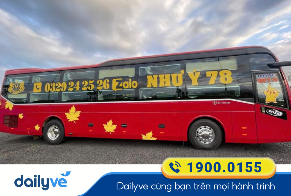 Nhà xe Như Ý 78 (Phú Yên) từ Nha Trang đi Vạn Giã