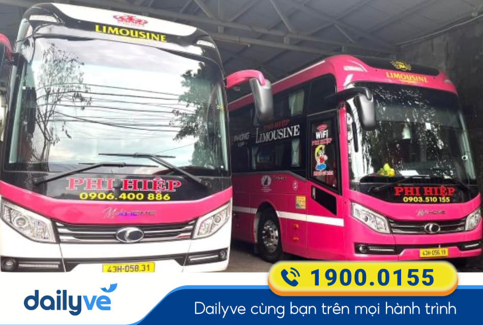 Nhà xe Phi Hiệp từ Cần Thơ đi Phú Yên
