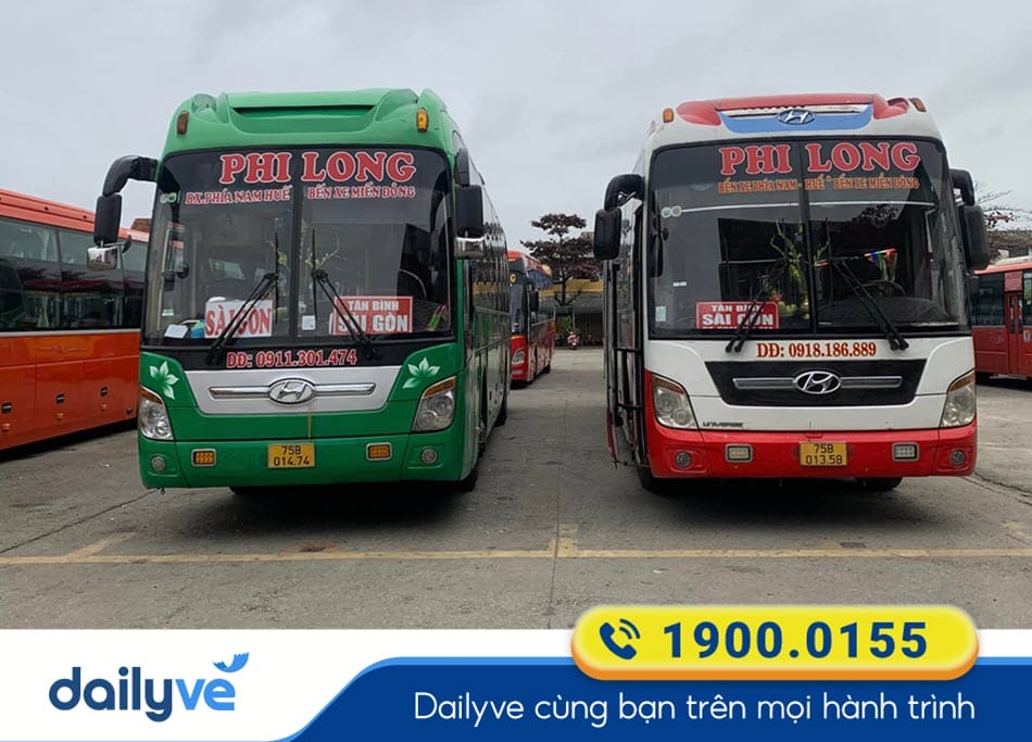 Nhà xe Phi Long Huế từ Sài Gòn đi Tam Kỳ