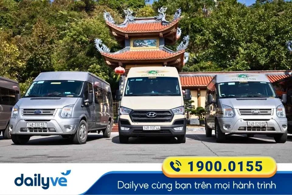 Nhà xe Phú Bình (Quảng Ninh) từ Hà Nội đi Đông Triều
