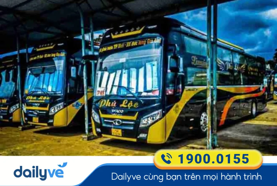 Nhà xe Phú Lộc từ Kon Tum đi Huế