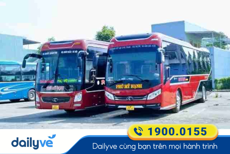 Nhà xe Phú Mỹ Hạnh từ Quảng Nam đi Bến xe Nước Ngầm