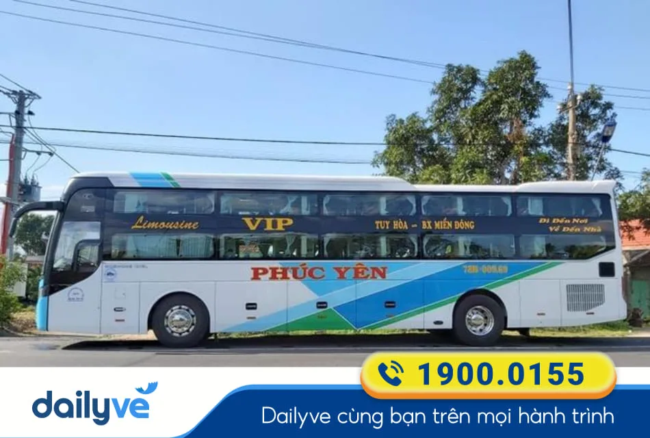 Nhà xe Phúc Yên từ Thủ Dầu Một đi Nha Trang