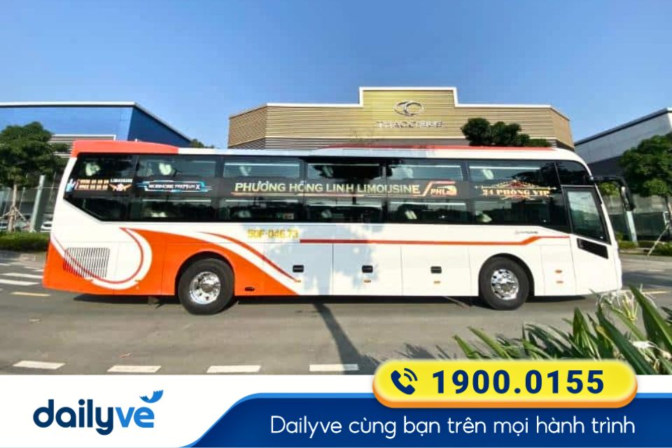 Nhà xe Phương Hồng Linh từ Sài Gòn đi Hòa Bình