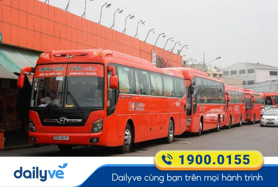 Nhà xe Phương Trang từ Bình Dương đi Lâm Đồng
