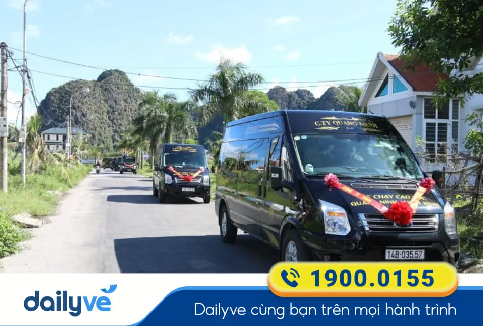 Nhà xe Quang Mười từ Nam Định đi Thái Bình