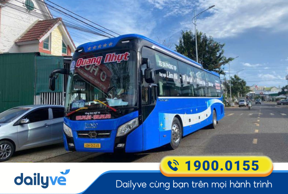 Nhà xe Quang Nhựt từ Đà Lạt đi Bình Định