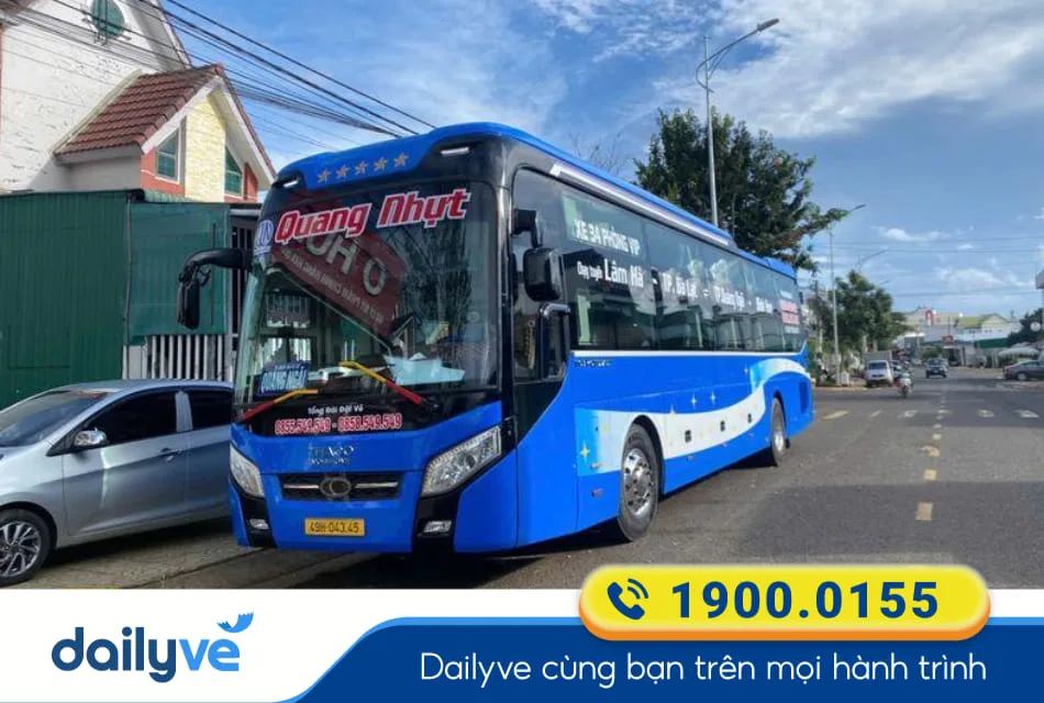 Nhà xe Quang Nhựt từ Đà Lạt đi Bình Định