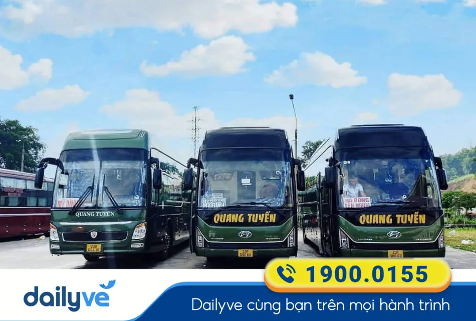 Nhà xe Quang Tuyến từ Hà Giang đi SaPa