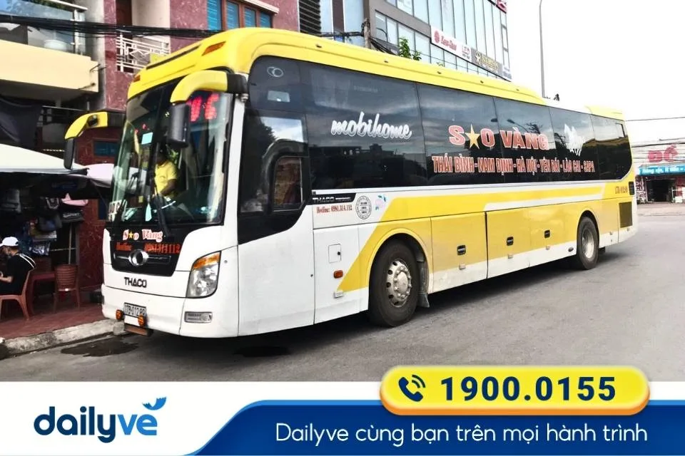 Nhà xe Sao Vàng chạy tuyến Nam Định - SaPa