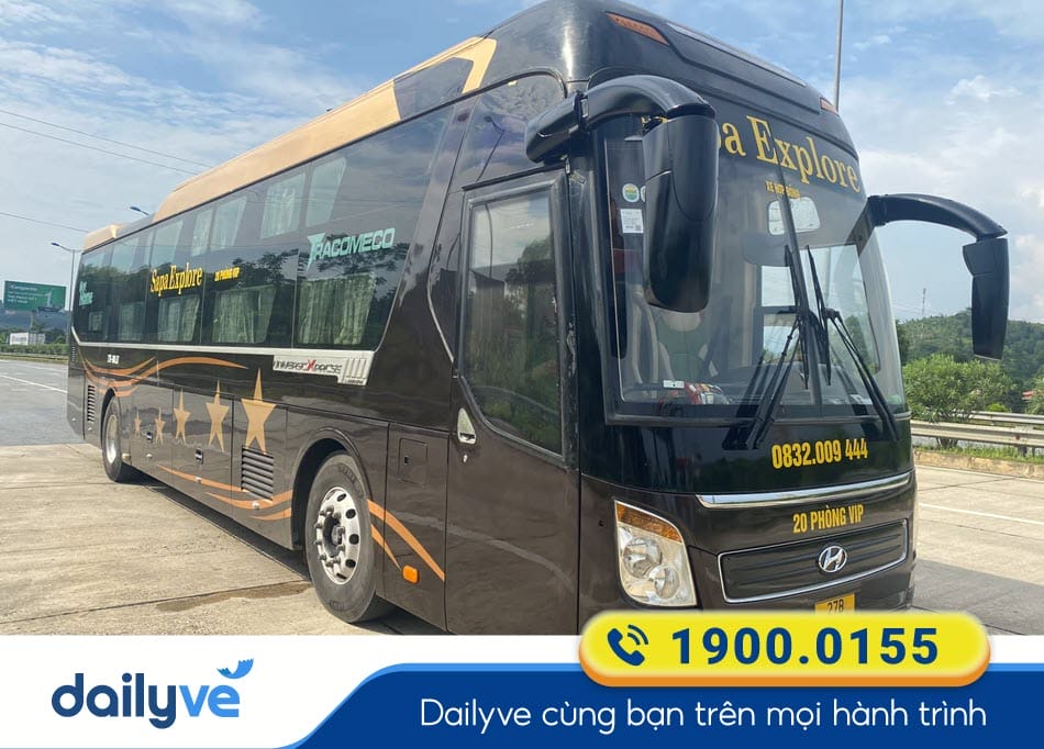 Nhà xe Sapa Explore từ Hội An đi Hà Nội
