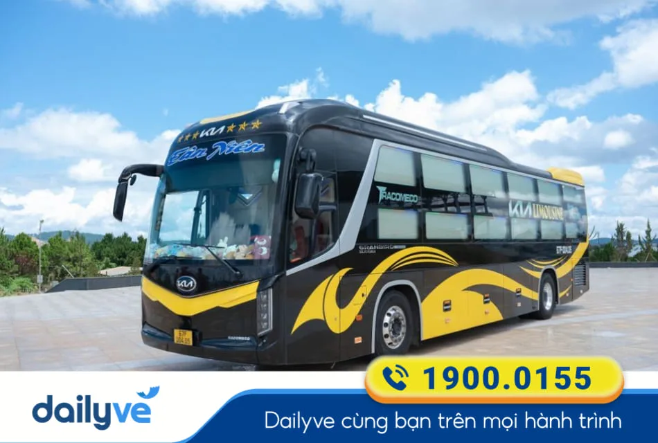 Nhà xe Tân Niên từ Đà Lạt đi An Giang