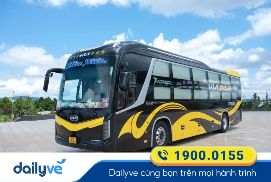 Nhà xe Tân Niên từ Đà Lạt đi Rạch Giá
