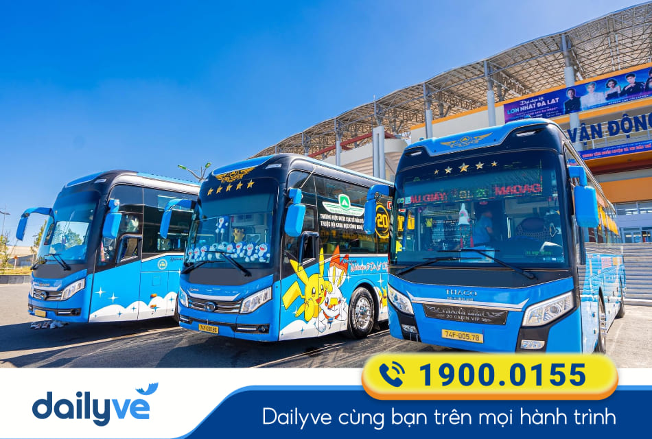 Nhà xe Tân Quang Dũng từ Đà Lạt đi Bến xe An Sương