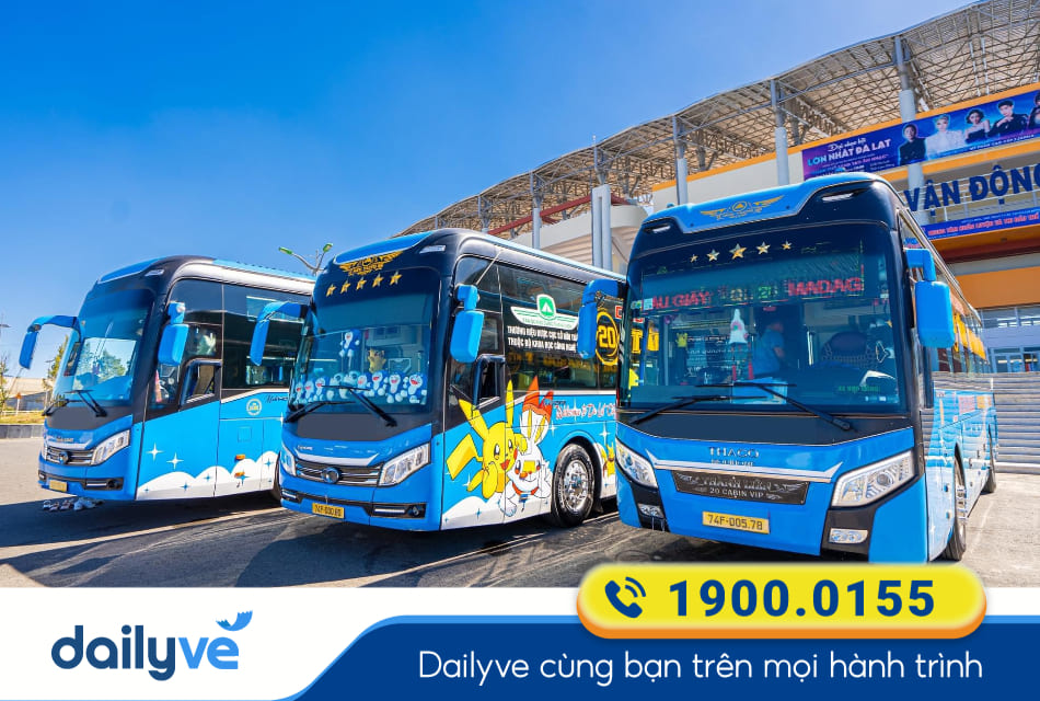 Nhà xe Tân Quang Dũng từ Đà Lạt đi Tuy Hòa