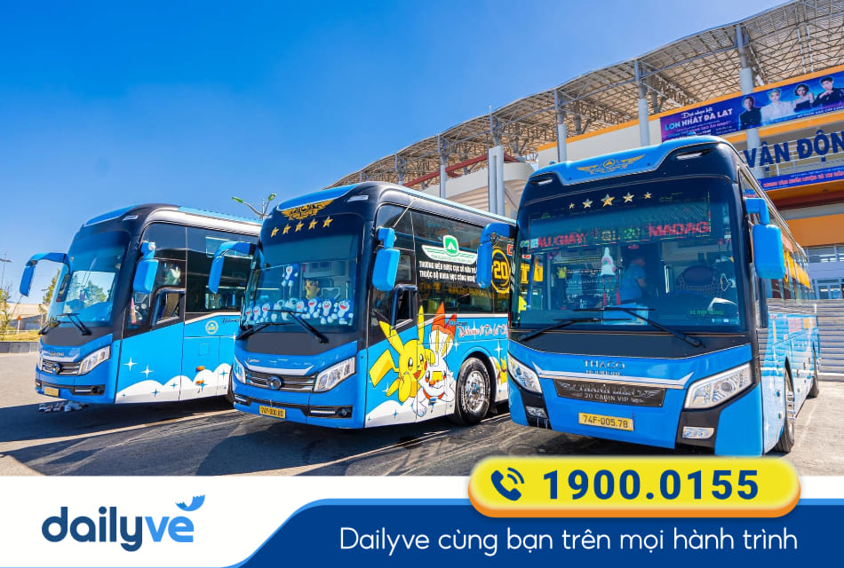 Nhà xe Tân Quang Dũng từ Huế đi Bảo Lộc